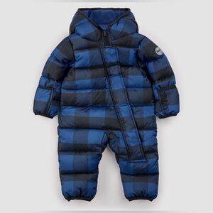 NWT Plaid Print Baby Snowsuit | Miles the Label
